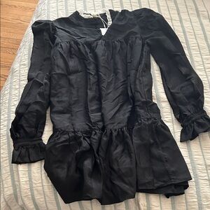 Chic Black Long Sleeve Dress